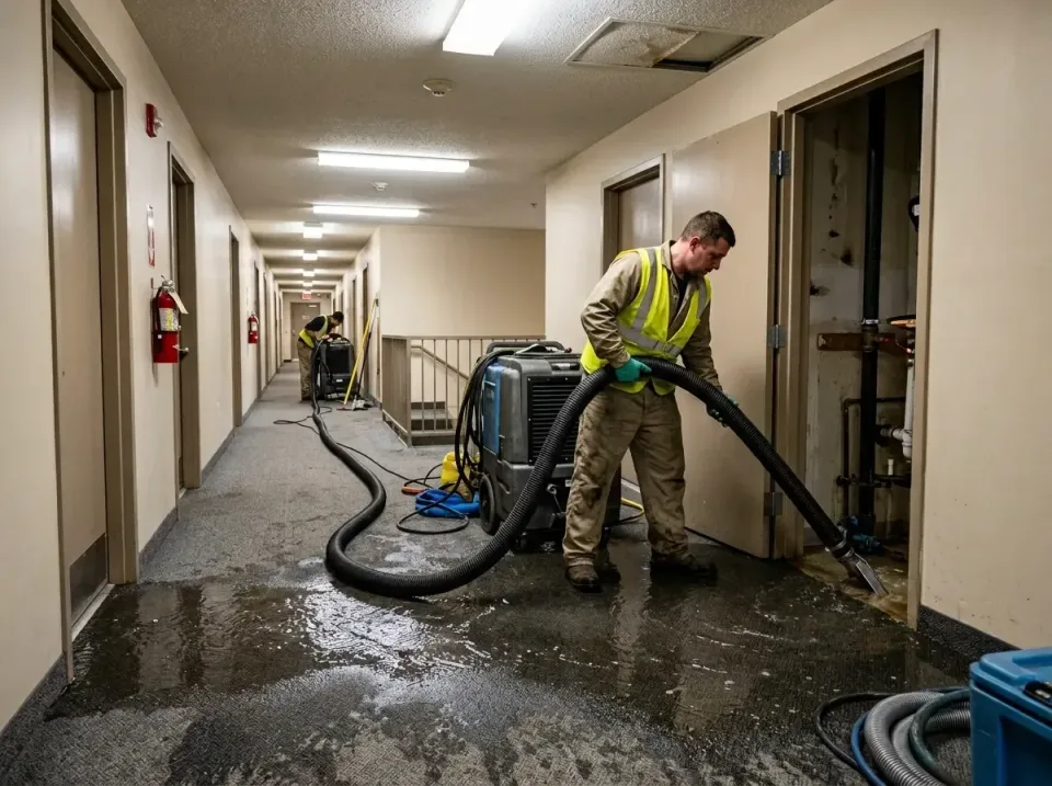 multi-unit-apartment-hallway-f-005 — frequently asked questions, Emergency Burst Pipe Water Extraction & Removal in DeBary,…